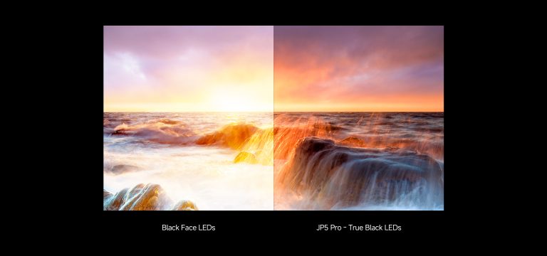 JP5 Pro: True Black LED Technology