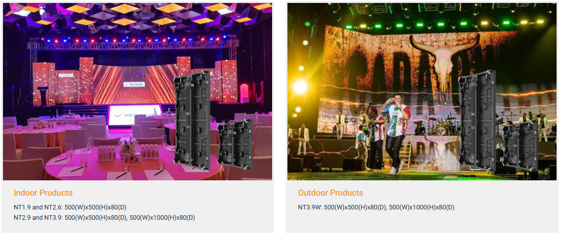 Smart Choice for Large Stage Displays