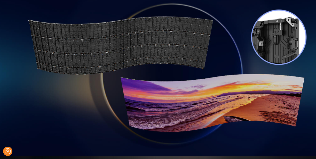 Flexible Curved Display Design