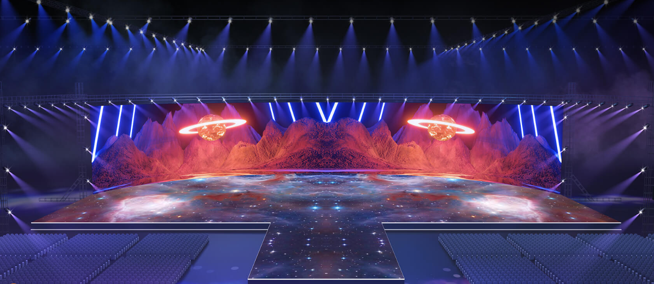 Immersive Floor Display Solution