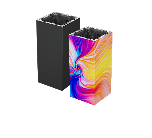 Cube with Small Panels