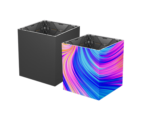 Cube with Large and Small Panels