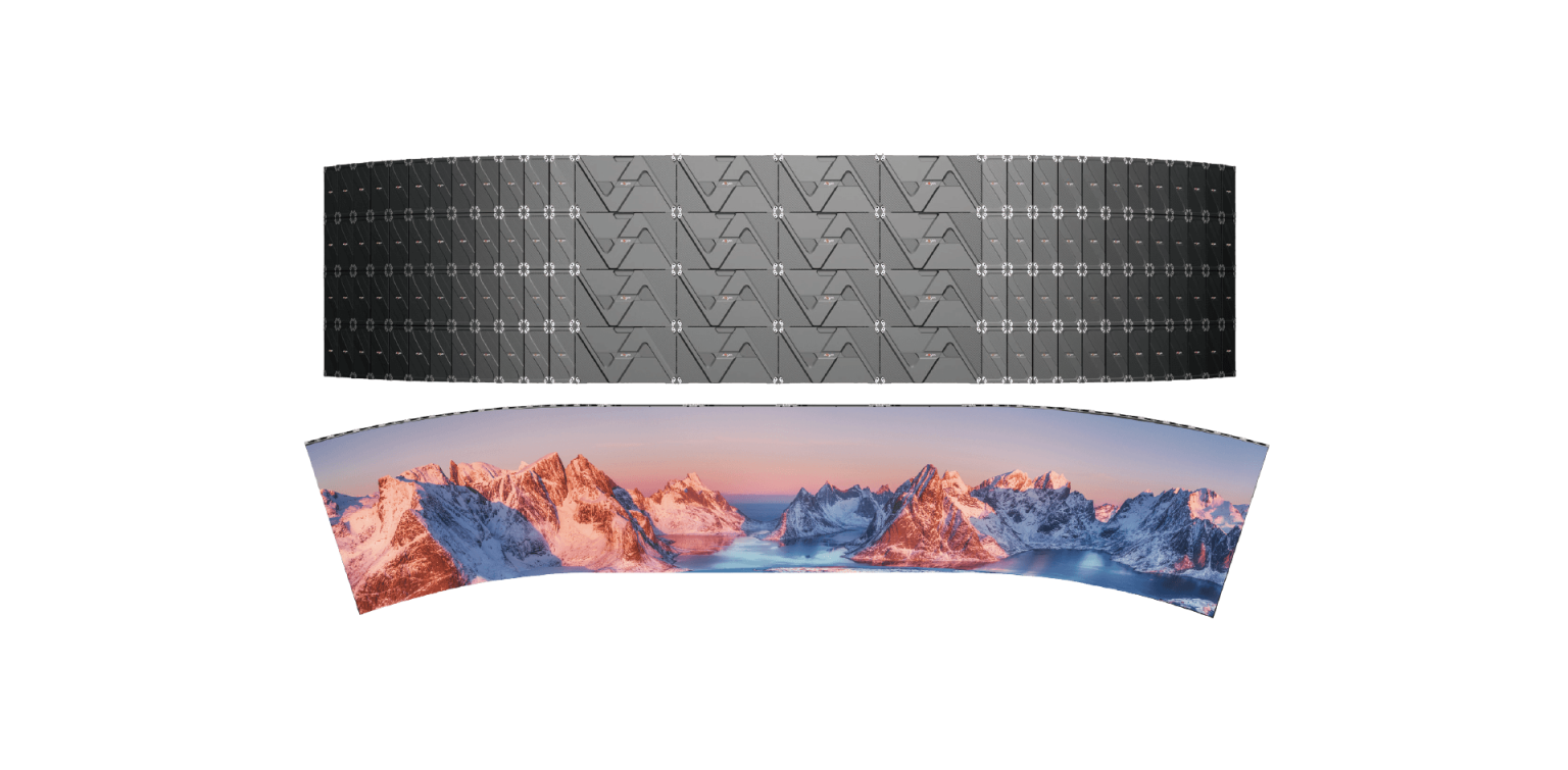 Flexible Curved Display Design